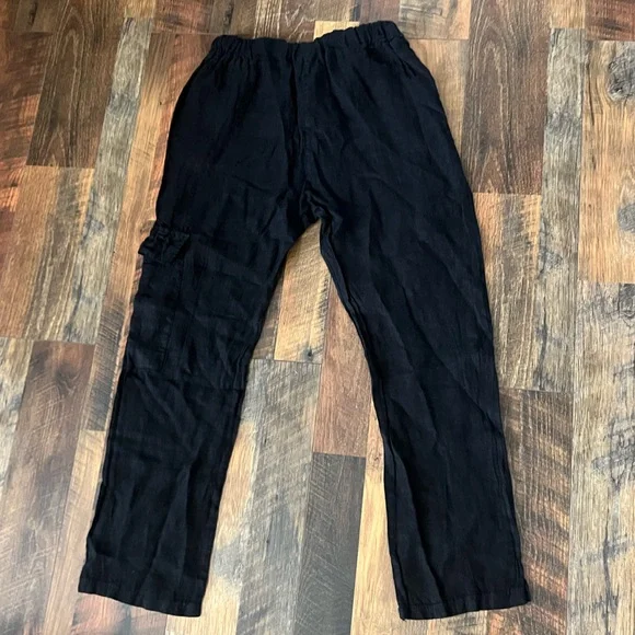 NWT Meo Meli Keep It Cool Cargo Linen Pants - Picture 6 of 8